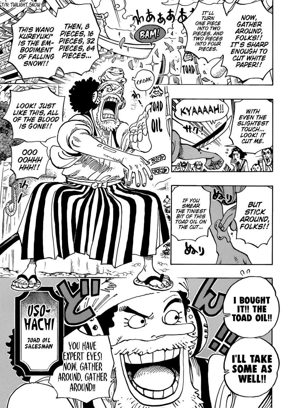 One Peice Chapter 909 Read One Piece Manga Online